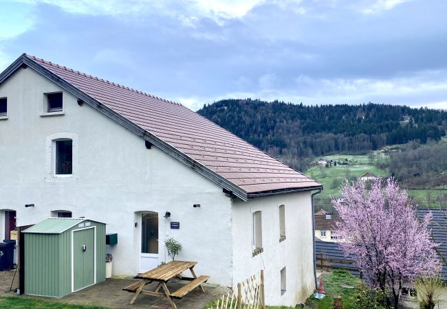  à Fresse-sur-Moselle - Le Coin du Randonneur, terrasse et jolie vue